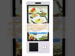 zelfbediening bestelling betaling touchscreen barcode scanner kiosk