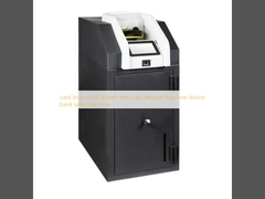kaart inch touchscreen atm cash deposit machine apparaat bank teller machine
