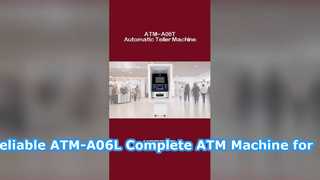 Betrouwbare ATM-A06T complete geldautomaat voor bank- en detailhandel