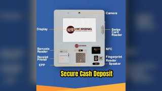 Cashless KIOSK-K06W Gebruikersvriendelijk