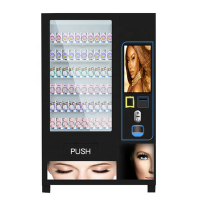 Het self - servicetouche screen geselt de Automaatoem van de Haarschoonheid Kosmetische Roze Kioskmachine