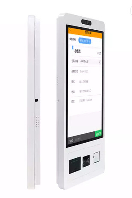 van het de betalingstouche screen van de self - serviceorde de kiosk van de de streepjescodescanner