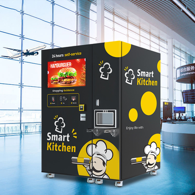 Hete en Koude Verse de Automaat Automatische Vloer van de Maaltijdhamburger Status