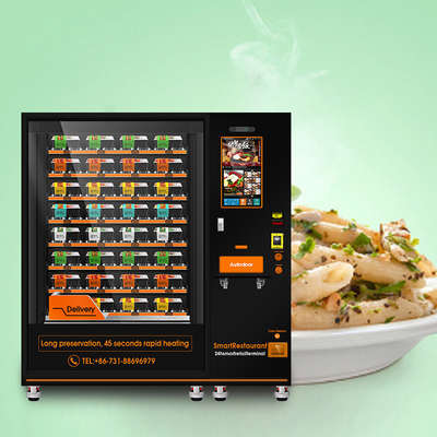 Hete de Kiosk van de VoedselAutomaat het Verwarmen Functie voor Dooslunch