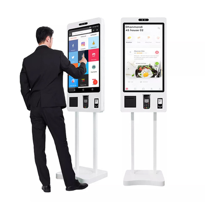 21,5 Duimpos Zelf de Self - servicebetaling die van de Controlemachine tot Kiosk voor KFC opdracht geven