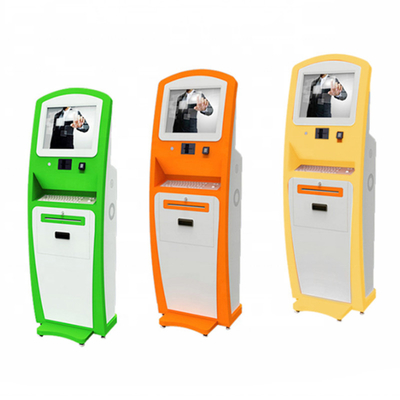 De automatische van de het Contante geldCreditcard van de KaartjesAutomaat Lezer Kiosk Machine For Binnen