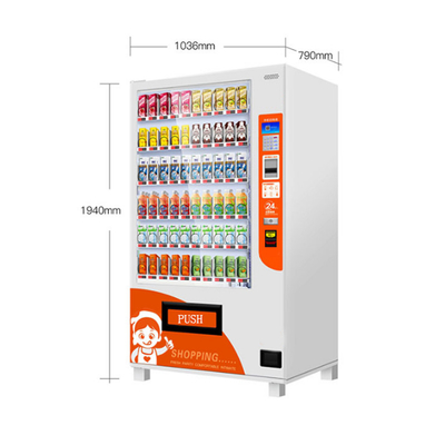 22 de Kiosk van de duimAutomaat voor Roomijsdranken 540 Eenheden