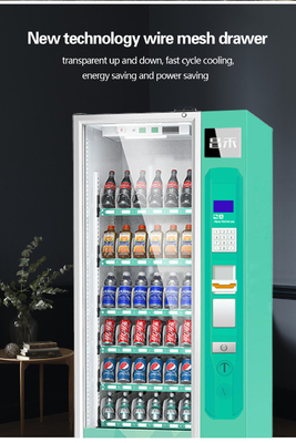 32 van de de Automaatkiosk van duim Koude Dranken het Contante geld en het Muntstukbetaling voor Openlucht