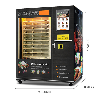 De automatische Hete Kiosk van de het Bevroren Voedselself - service van de VoedselAutomaat