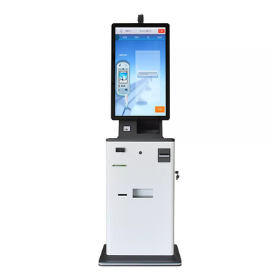 32 duim Zelfcontant geld die Kiosk voor het Identiteitskaartlezer Machine goedkeuren van Collegegeldsim card