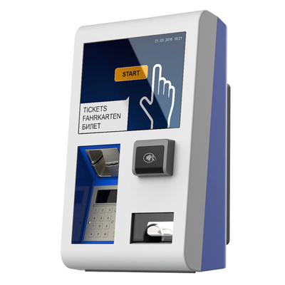 Het KaartjesAutomaat van Cashless van de touch screenself - service voor Supermarkt