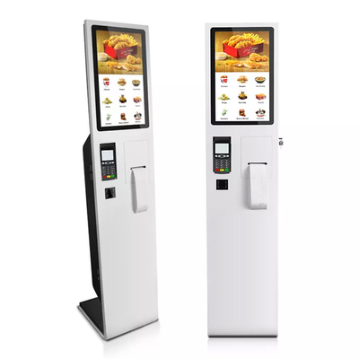 22 duimtouch screen Zelf het Bestel- Cashless Betalingskiosk voor Restaurant