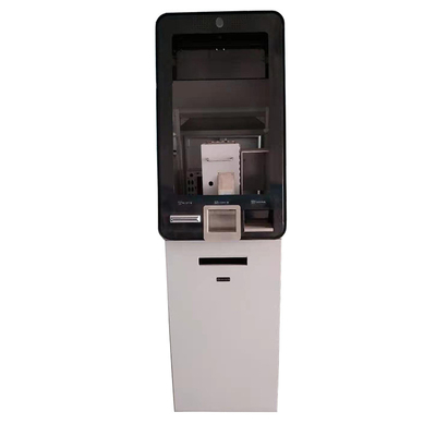 2.7“ CMOS Camerabank ATMs RFID met de Dubbele Acceptoren van het Touch screencontante geld