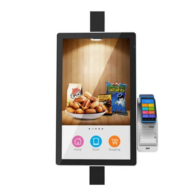 HD van de de Kioskluchthaven van de cameraself - service de Supermarktbetaling
