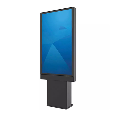 Vloer die de Waterdichte Kiosk van het 55 Duimtouche screen voor Reclame bevinden zich