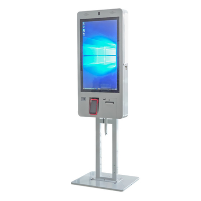 Intelligente Zelf het Bestel- Kiosk voor Fastfood de Betalingskiosk van de Restaurantbill QR Scanner