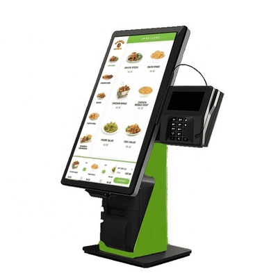 21,5 Duimhal Zelf het Bestel- Kiosk Capacitief Touch screen allen in Één Zelfbetalingssysteem