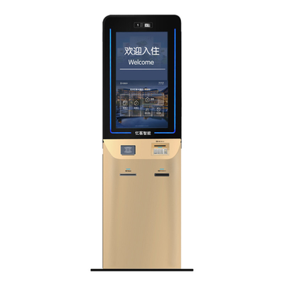 Self-service kiosk voor hotel check in/out OR restaurant voedsel bestellen handige machine