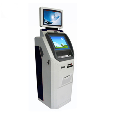 Het dubbele Bankwezen Bill Payment For Cash In van de het Schermatm Machine en Contant geld uit