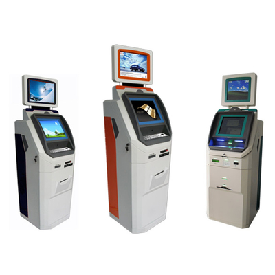 Het dubbele Bankwezen Bill Payment For Cash In van de het Schermatm Machine en Contant geld uit