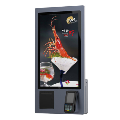 De dienst die de Zelfbedieningskiosken tot Onderhouden Gezondheid van de Controlemachine in Restaurant opdracht geven dient Zelfkiosk