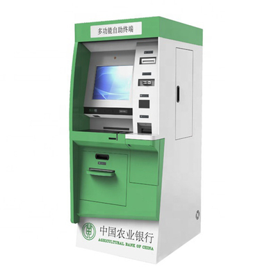 Bill Payment Kiosk With Card-de Machine van Lezersand cash dispenser ATM