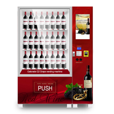 22 van het de Automaatwater van Bevrage van het duimtouche screen de Kiosk van de de Alcoholautomaat