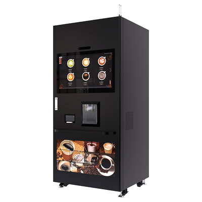 Koffiemachine met koel en heet kopje koffie 32 inch