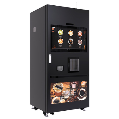 Koffiemachine met koel en heet kopje koffie 32 inch