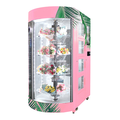 22 van de de Automaat Transparante Plank van de duim Verse Bloem de Self - servicekiosk