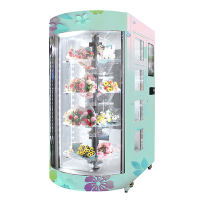 22 van de de Automaat Transparante Plank van de duim Verse Bloem de Self - servicekiosk