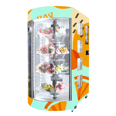22 van de de Automaat Transparante Plank van de duim Verse Bloem de Self - servicekiosk