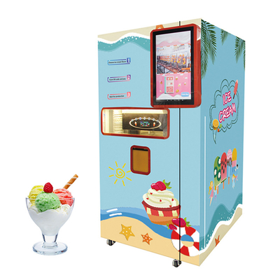 De automatische Kiosk van de de Automaat Zelfbetaling van het Self - serviceroomijs