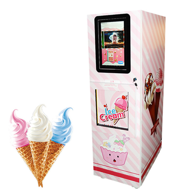 De automatische Kiosk van de de Automaat Zelfbetaling van het Self - serviceroomijs