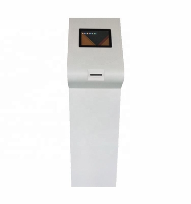 De Kioskmachine van de kaartjesverkoop voor busstation als de dienstmateriaal