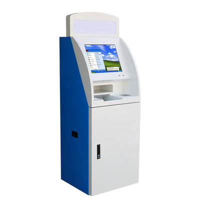 Self - servicelcd Machine van de het Touche screenbetaling van de Kaartjeskiosk de Automatische