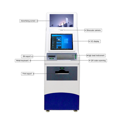 Van het de Registratierapport van de touch screenself - service Machine van het de Kiosk de Automatische Kaartje