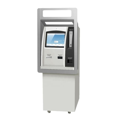 De de Betalingsatm Kiosk van de touch screenzelfbediening ontvangt Muntstukken