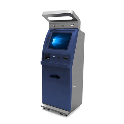 Vloer die van de het Contante geldstorting van het 17 Duimtouche screen de Machineself - service CDM bevinden zich