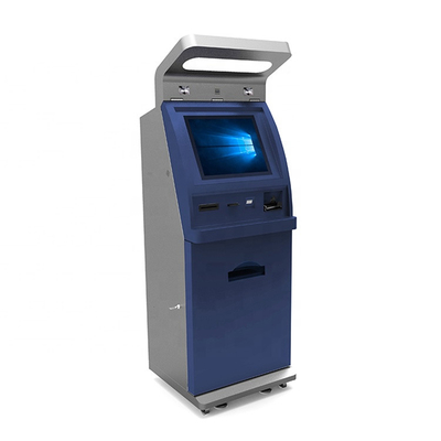 Vloer die van de het Contante geldstorting van het 17 Duimtouche screen de Machineself - service CDM bevinden zich