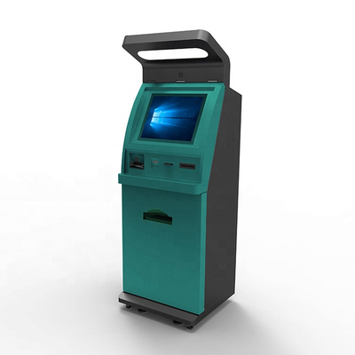 Vloer die van de het Contante geldstorting van het 17 Duimtouche screen de Machineself - service CDM bevinden zich