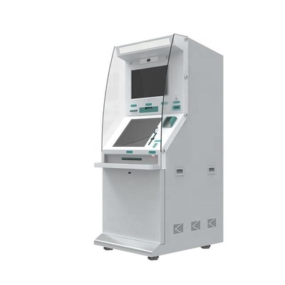 GeldstortingsmachineDual Screen Cash Deposit Machine voor bankkioskbetalingen