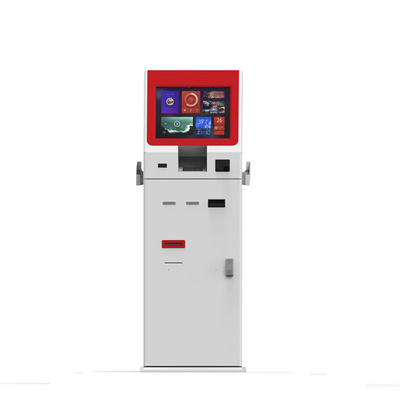 Touch screen die tot de Kiosk van de Betalingsself - service met Streepjescodescanner opdracht geven