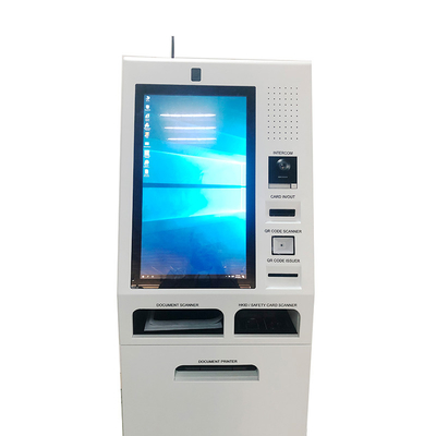 Vloer die 19 de Self - servicekiosk van de Duima4 Druk met Documentscanner bevinden zich