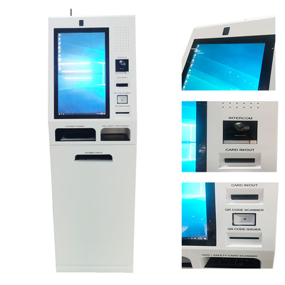 Vloer die 19 de Self - servicekiosk van de Duima4 Druk met Documentscanner bevinden zich