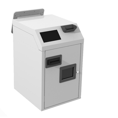 Touch screencontant geld de Self - servicekiosk van de Recyclingsmachine CRS met Streepjescodescanner