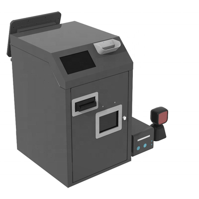 Touch screencontant geld de Self - servicekiosk van de Recyclingsmachine CRS met Streepjescodescanner