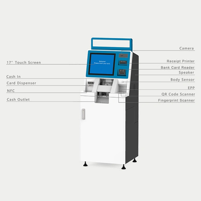 350cd/M2 de automatische Machine van de Contant geldstorting met 80mm Thermische Printer