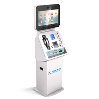 24 van de het Contante geldstorting van de duimself - service van het de Machinetouche screen de Machine van de de Bankteller