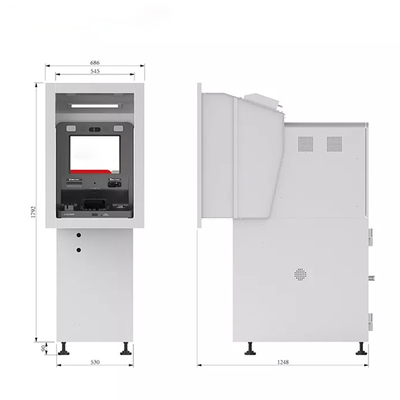 Van de het Contante geldstorting van self - serviceoplossingen ATM van het de Machinecontante geld de Tellermachine